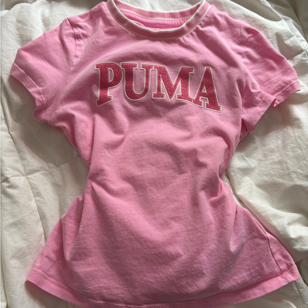 Puma Vibrant Pink Tee